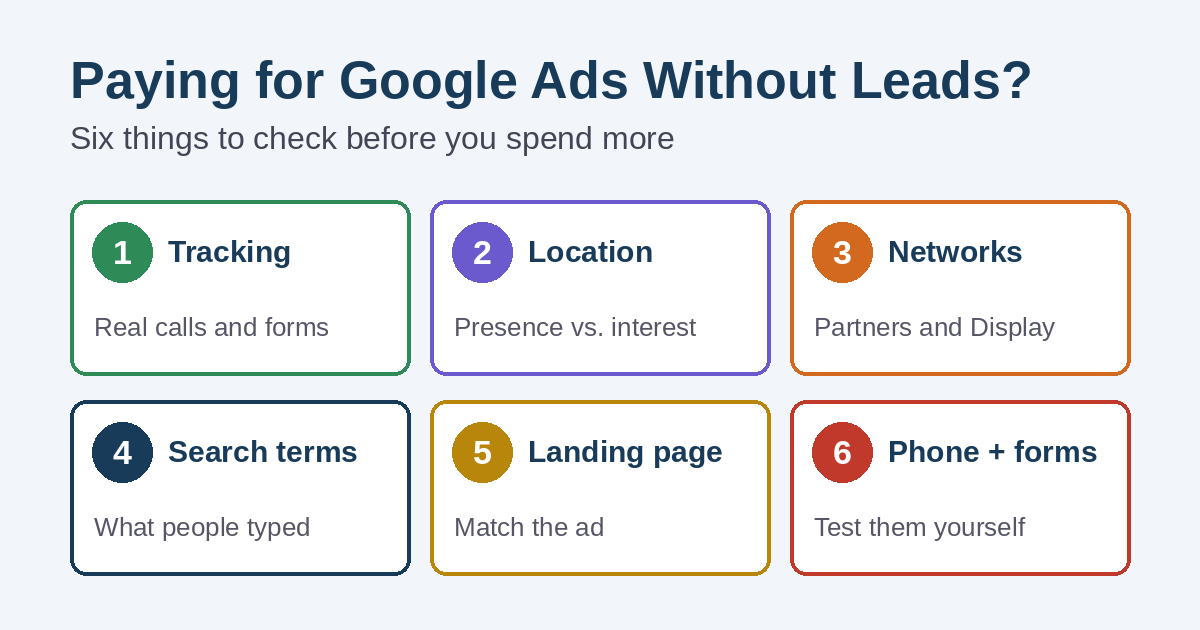 Why Am I Paying for Google Ads Without Getting Leads?